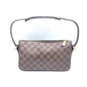 Louis Vuitton Ebene Ravello Shoulder Brown Bag Damier Handbag